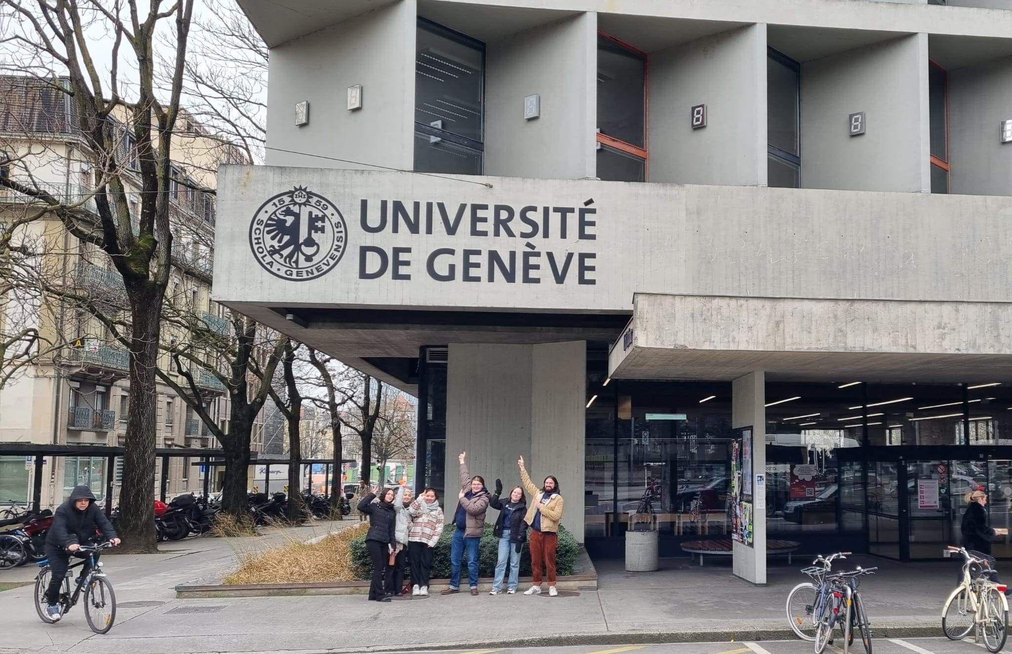 Naturvetare på vift i Genève 