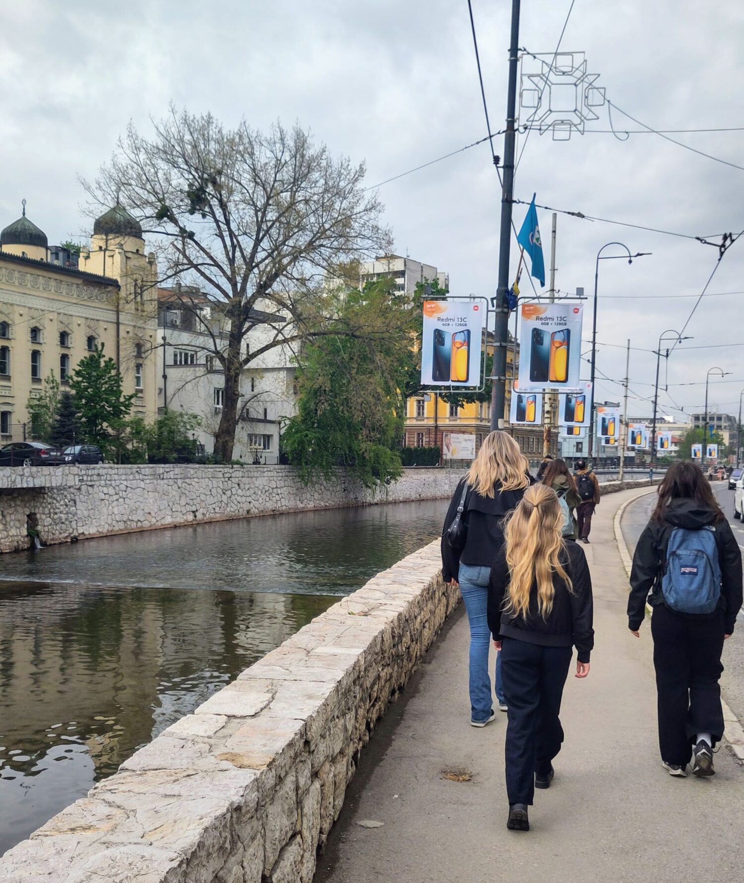 vandring på staden